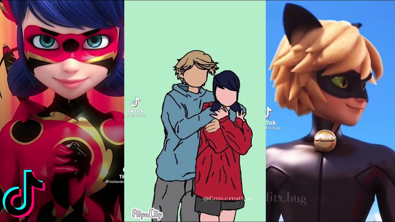 Miraculous ladybug Tiktoks that made Adrien realize Marinette is not "Just a friend"