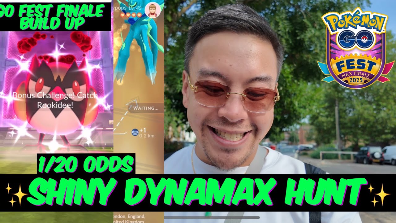 ✨2 SHINY DYNAMAX CAUGHT✨GO FEST FINALE BUILD UP VLOG#74