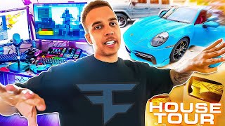 My NEW FaZe House Room Tour + Gaming Setup!