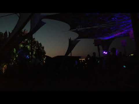 free earth festival 2019-parvati stage-before the sunrize....