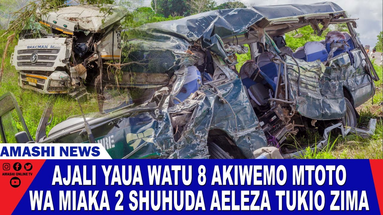 AJALI YA WATU NANE AKIWEMO MTOTO WA MIAKA MIWILI SHUHUDA ALEZA NAMNA WALIVYO KUWA WAKIOKOA WATU