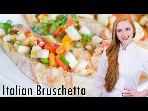 Tomato Bruschetta with Mozzarella
