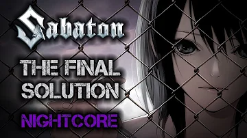 [Female Cover] SABATON – The Final Solution [NIGHTCORE by ANAHATA + Lyrics]