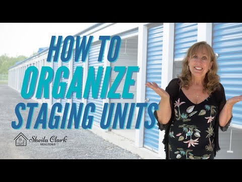 How to Organize a Storage Unit for Staging | BEFORE & AFTER