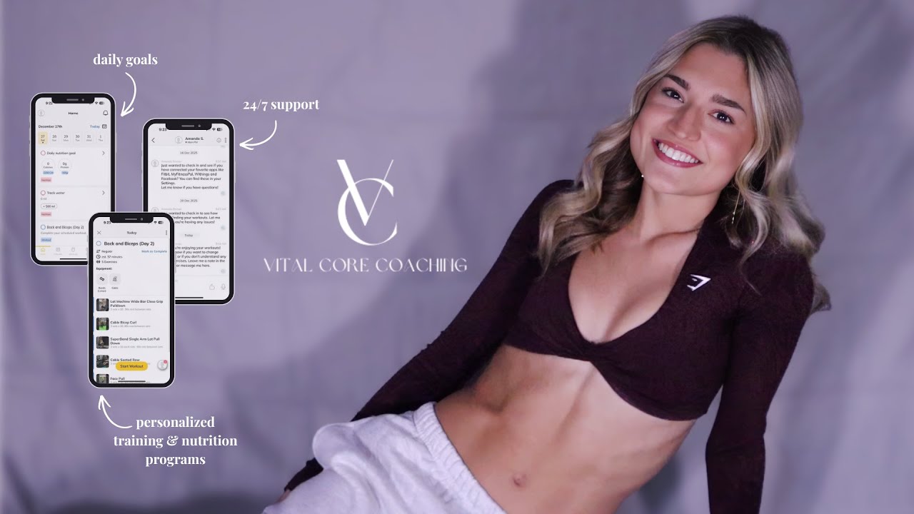 VITAL CORE | launching my 1:1 online strength & nutrition coaching