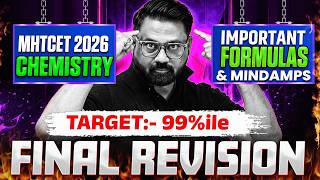 🚨 Chemistry Final Revision + Mindmaps & IMP Questions🔥  MHTCET 2026 Expected Questions #mhtcet2026