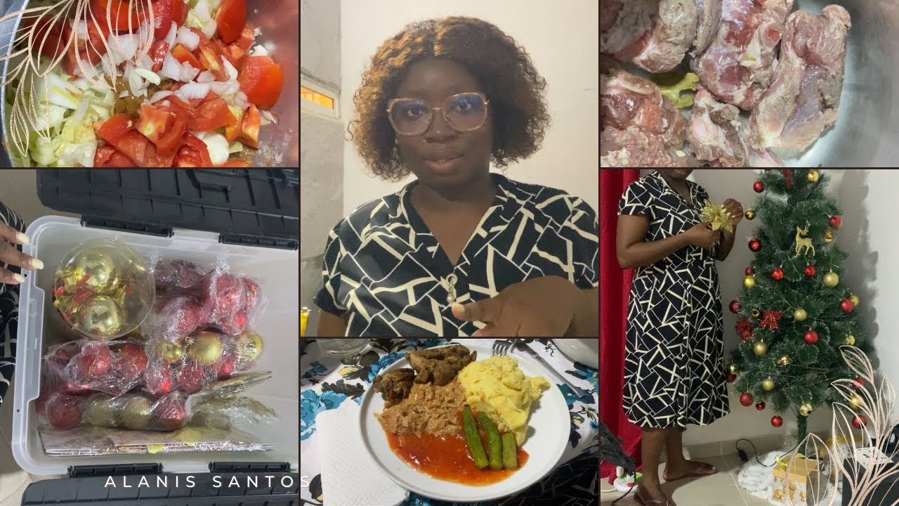 ALMOÇO SIMPLES/ HORA DE ARRUMAR AS DECORAÇÕES DE NATAL 🎄