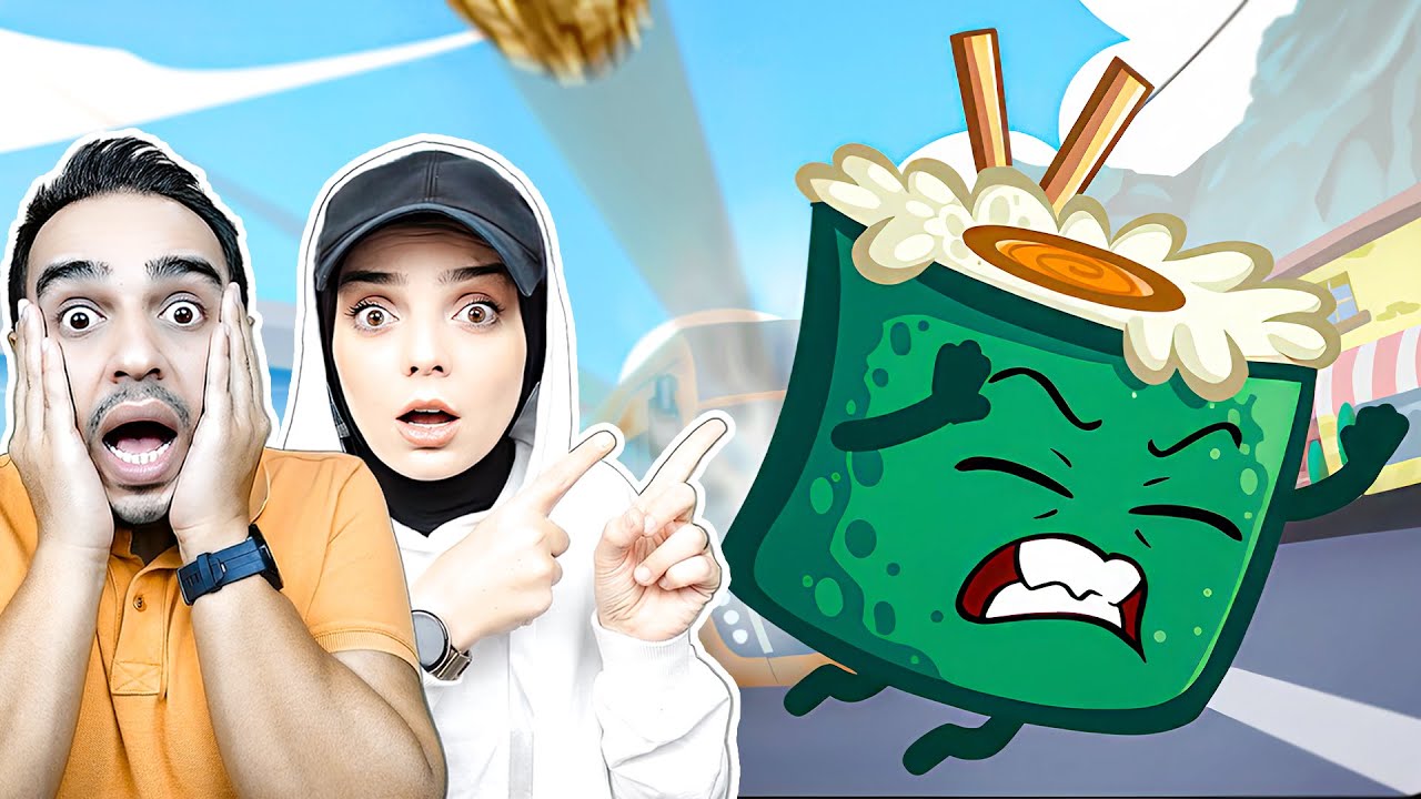 KIZGIN YİYECEKLERİN KAPIŞMASI !! 😱