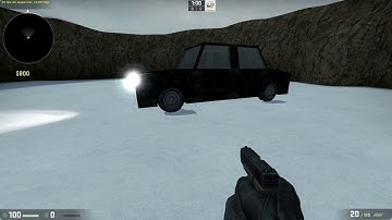 CS:GO SDK - Car without phys_thruster turning (no stupid unstable sliding effect)