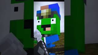 It's The Police! Drop All Your Weapons! | Mikey And JJ's Sister #shorts #minecraft