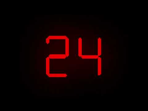 Countdown Timer 60 seconds - Stock Video
