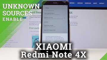 How to Allow App Installation in Xiaomi Redmi Note 4X - Enable Unknown Sources