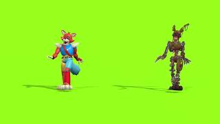 Fnaf Walk 2 Screen Green 4