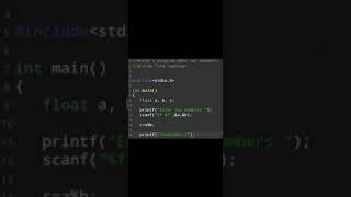 #A25 | How to Write C Program | Basic c language Exercise 27  #shorts #coding #Programming