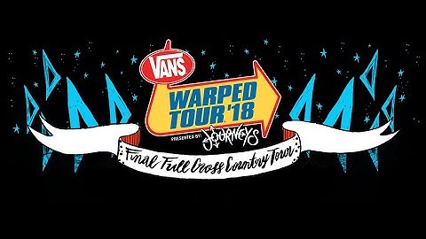 Less Than Jake - All My Best Friends Are Meatlheads (Intro) Warped Tour 2018 West Palm Beach, FL