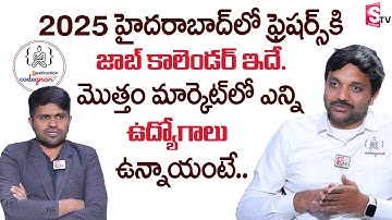 Codegnan : Sai Ram Sir About Job Market in Hyderabad || Freshers Get a Software Job in 100 Days