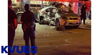 LIVE: Austin officials give update after car crashed into Barton Springs food truck | KVUE