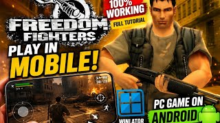 How to Play Freedom Fighters on Android with Winlator 10.1 | Full Totural  screenshot 2