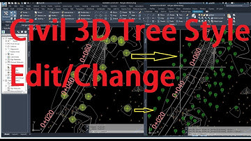 Civil 3D Tree Style Edit/Change