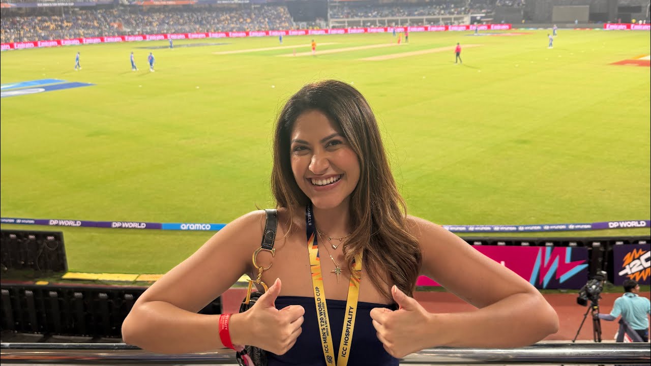 WE WENT FOR THE CRICKET WORLD CUP!!