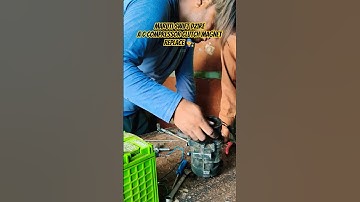 Maruti suzuki swift a c compressor clutch magnet replace #reels #shorts #car #status #yt #maruti