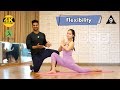 Yoga for flexibility with master yograja