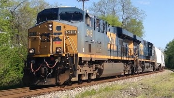 CSX 5418 with a Nice K5HL Leads CSX X524 - 4-15-22