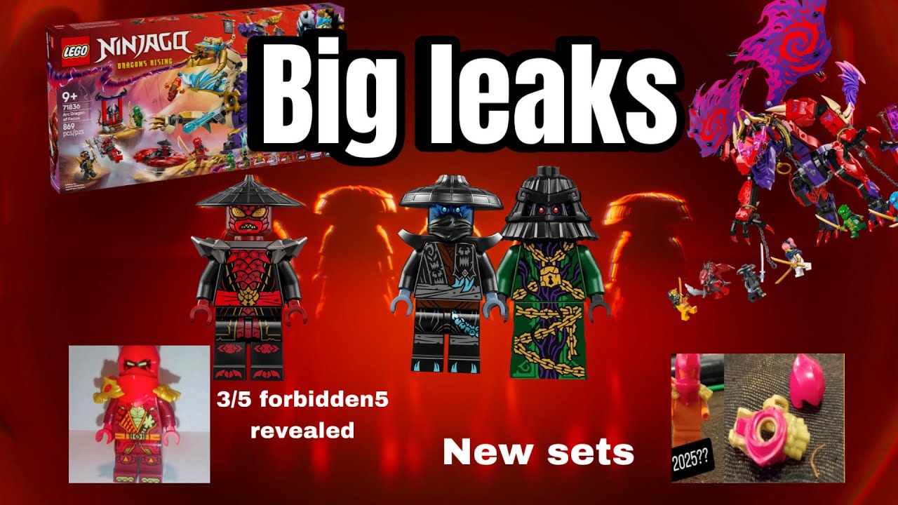 Lego Ninjago | leaks for march & summer 2025 - YouTube
