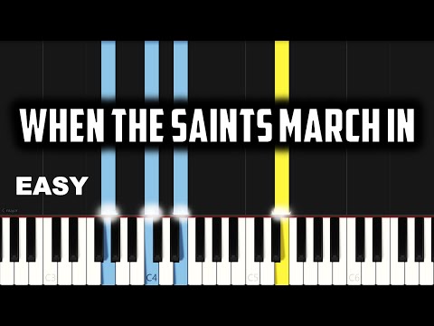 When The Saints March In (PIANO SHEET) - Hymn