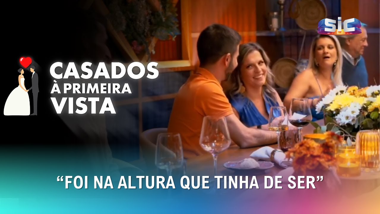 O primeiro beijo de Inês e Paulo | Casados à Primeira Vista