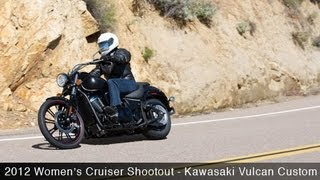 MotoUSA Women's Cruiser Shootout:  2012 Kawasaki Vulcan Custom 900