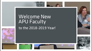 New Faculty Orientation 2018