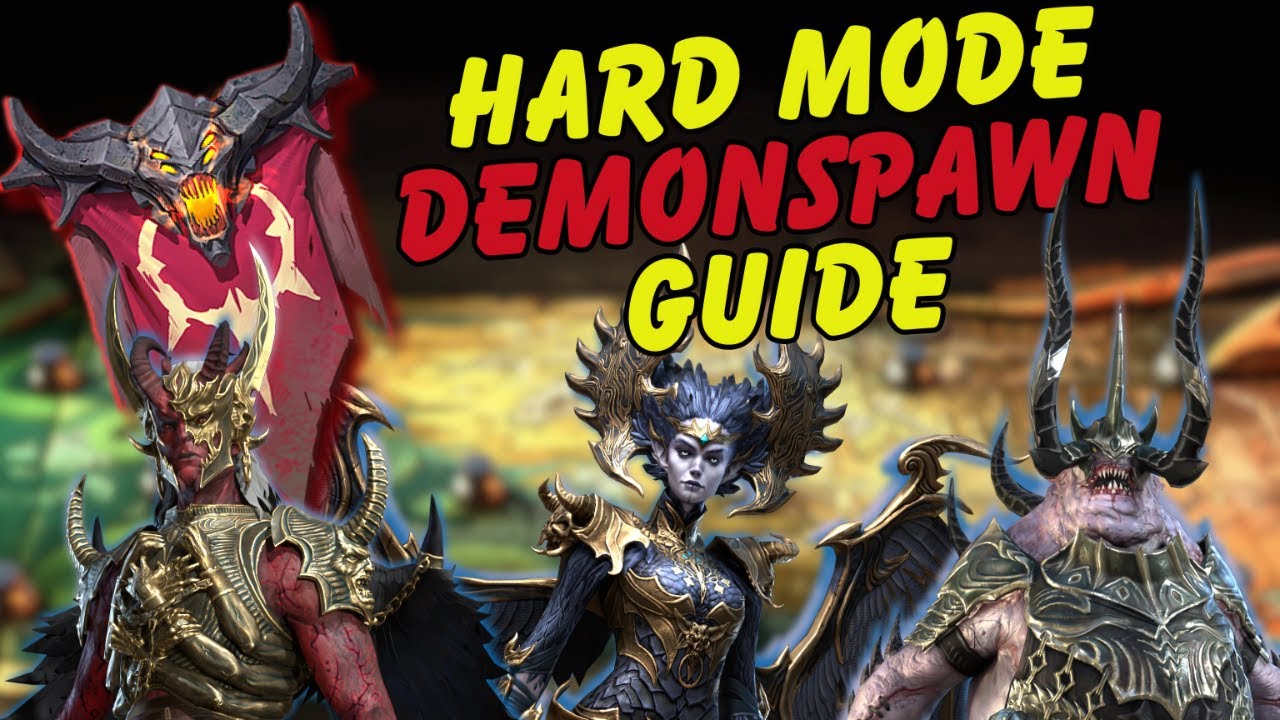 Demonspawn Hard Mode 1-21 FULL GUIDE | How to 3☆ Every Stage 