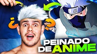 ME TIÑO EL PELO COMO KAKASHI  | Cortando el pelo como famosos (2020) #Kakashi #Anime