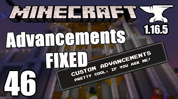 Proper Advancements (FIXED) in Minecraft 1.16.5 | Forge 1.16.5 Modding #46