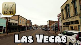 Driving Around Las Vegas, New Mexico in 4k Video