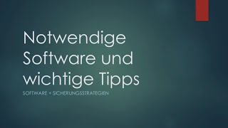 Teil 5 Softwaretipps - Hausarbeiten/Seminararbeiten erfolgreich schreiben - Der Kurs