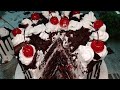 No BAKE Black forest Cake using EVER WHIP| No OVEN Black Forest Cake| Mommy rheine