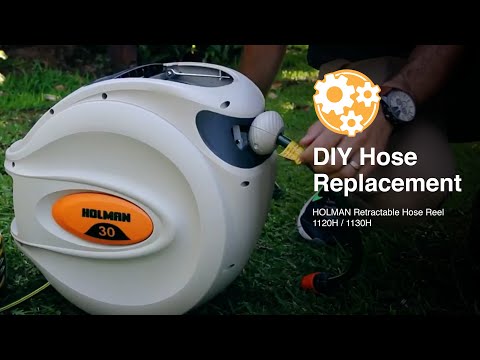 How to Replace the Hose in a Holman Retractable Hose Reel 
