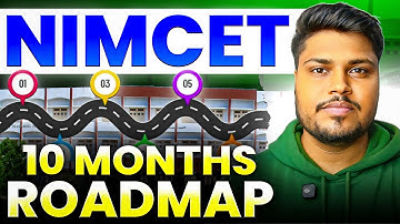 Possible in 10 Months? | NIMCET 2026 10-Months Roadmap 🔥 Complete Strategy & Tips