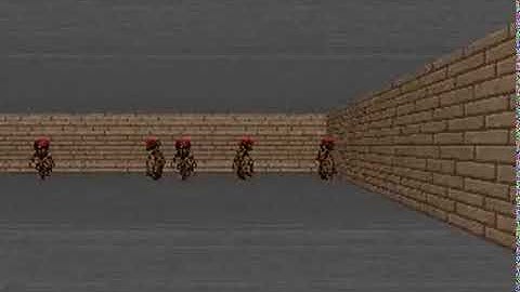 Reinforcement Learning Agent Avoiding Fireballs