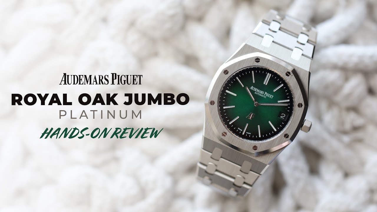 Incredible Platinum Jumbo 50th Anniversary AP Royal Oak | Hands-On