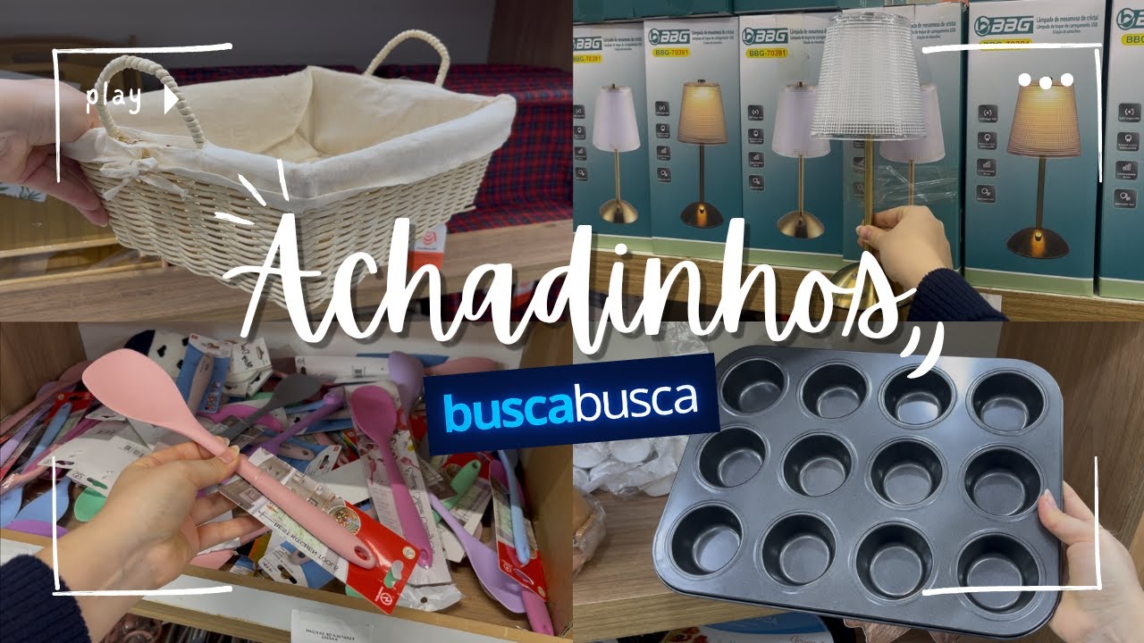 BUSCA BUSCA: ACHADINHOS PARA CASA QUE VALEM CADA CENTAVO! ✨