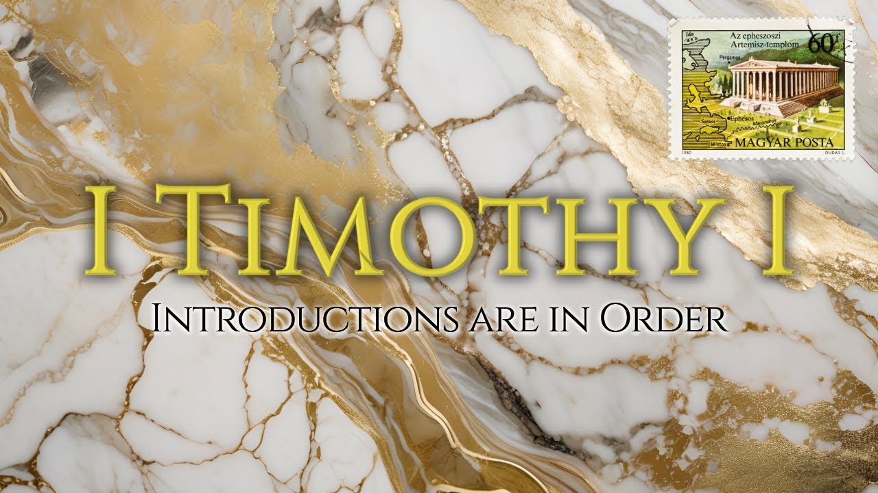 Intro to Timothy