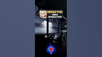 GENJI IS A BAD FRIEND TO MERCY IN OVERWATCH 2!? #mercy #overwatch2