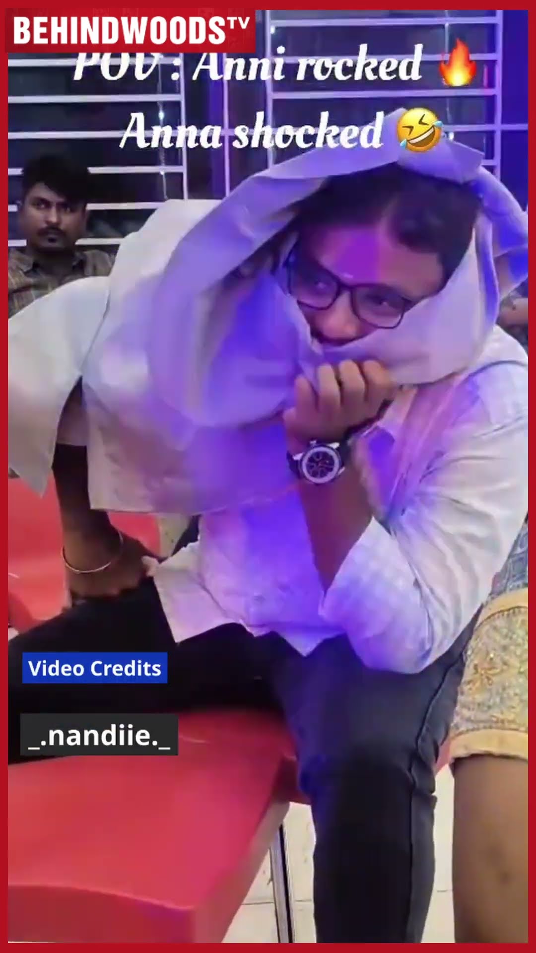 'என் பொண்டாட்டி இப்படி Dance ஆடுவாங்களா..' ? Husband குடுத்த Reaction ? Cute Video