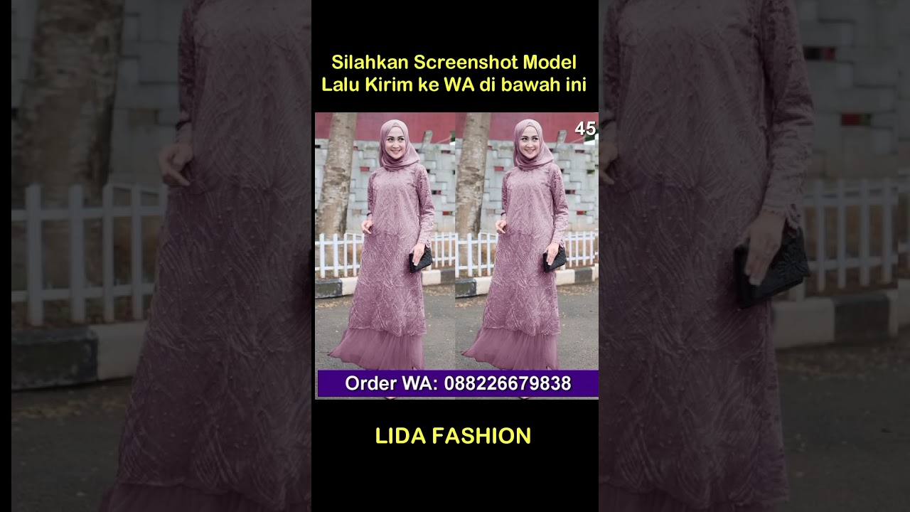 GAMIS LEBARAN || GAMIS KONDANGAN || GAMIS SIMPEL ELEGANT || GAMIS CASUAL || MODEL GAMIS TERBARU 2022