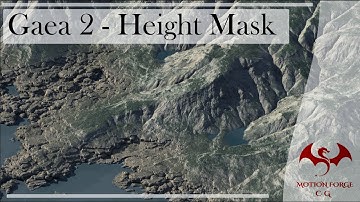 Gaea 2 - Mask by Height and with the Draw Node