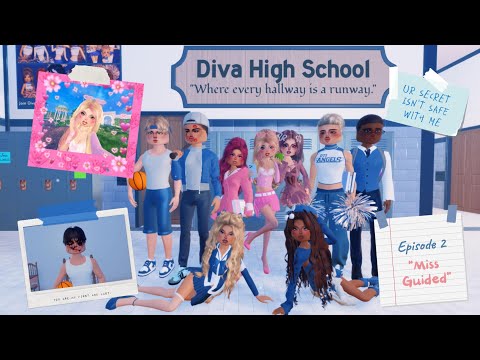 Diva High! Your New Favorite Show! 📚💋 Episode 2: Miss Guided! (Dress To Impress Roblox)