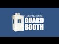 Panel Built Guard Booths